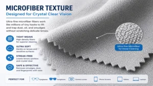 glasses cloths microfiber close up texture for streak free and scratch safe cleaning