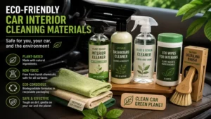 eco friendly car cleaning materials and car interior cleaning materials with natural products