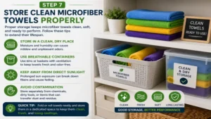 how to wash microfiber towels and store them properly to extend their lifespan