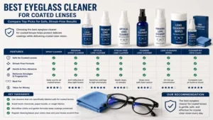 Best eyeglass cleaner for coated lenses compared for gentle and effective cleaning