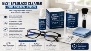 Best eyeglass cleaner for coated lenses with cleaning supplies for delicate eyewear